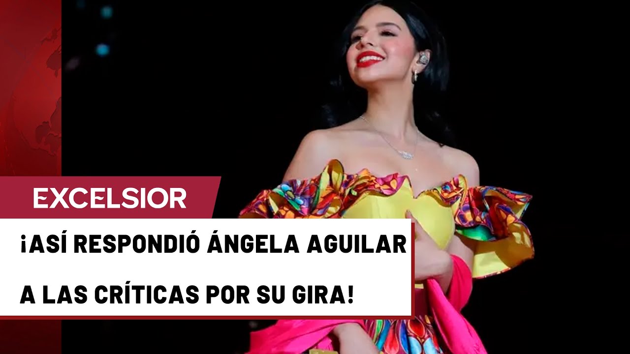 &Aacute;ngela Aguilar responde a cr&iacute;ticas por conciertos vac&iacute;os y habla sobre la ausencia de Nodale