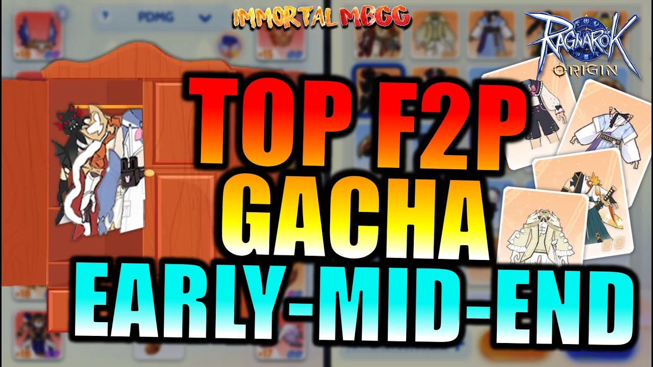 TOP F2P EARLY, MID, LATE AND END GAME GACHA WEARS!! - RAGNAROK ORIGIN