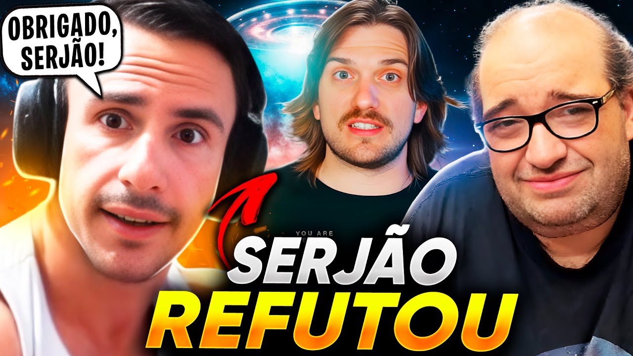 SUPER XAND&Atilde;O REAGE a SERJ&Atilde;O ESTOMPA PEDRO LOOS (CI&Ecirc;NCIA TODO DIA) no DEBATE SOBRE VIDA FORA da TERRA