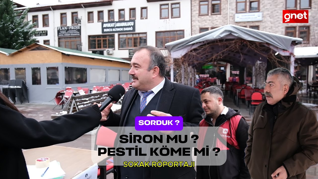 İLK DEFA SORDUK.! / SİRON  MU ?  PESTİL KÖME Mİ ?  / #sokakröportajı  #gümüşhane 