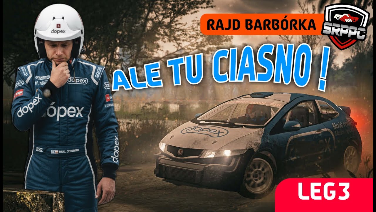 RAJD BARBÓRKA SRPPC - Mateusz Jabłoński - Honda Civic R3 - LEG 3 Richard Burns Rally