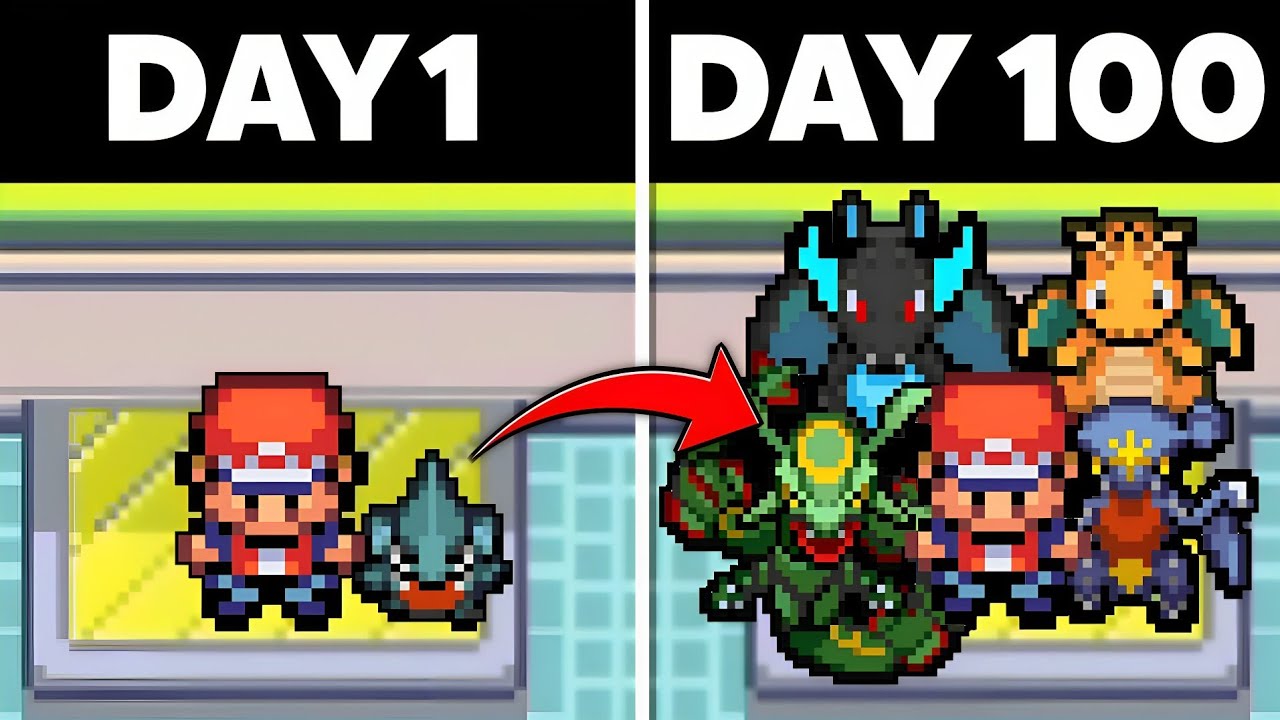 I Survived 100 Days As a Gym Leader in This Pokemon Fan Game