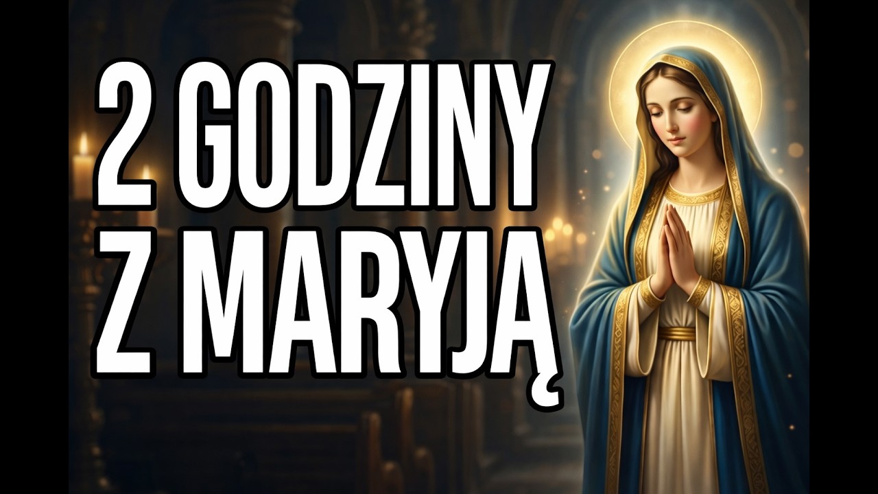 Pieśni Maryjne 🌿 2 GODZINY z Maryją (Spokojna muzyka do modlitwy)