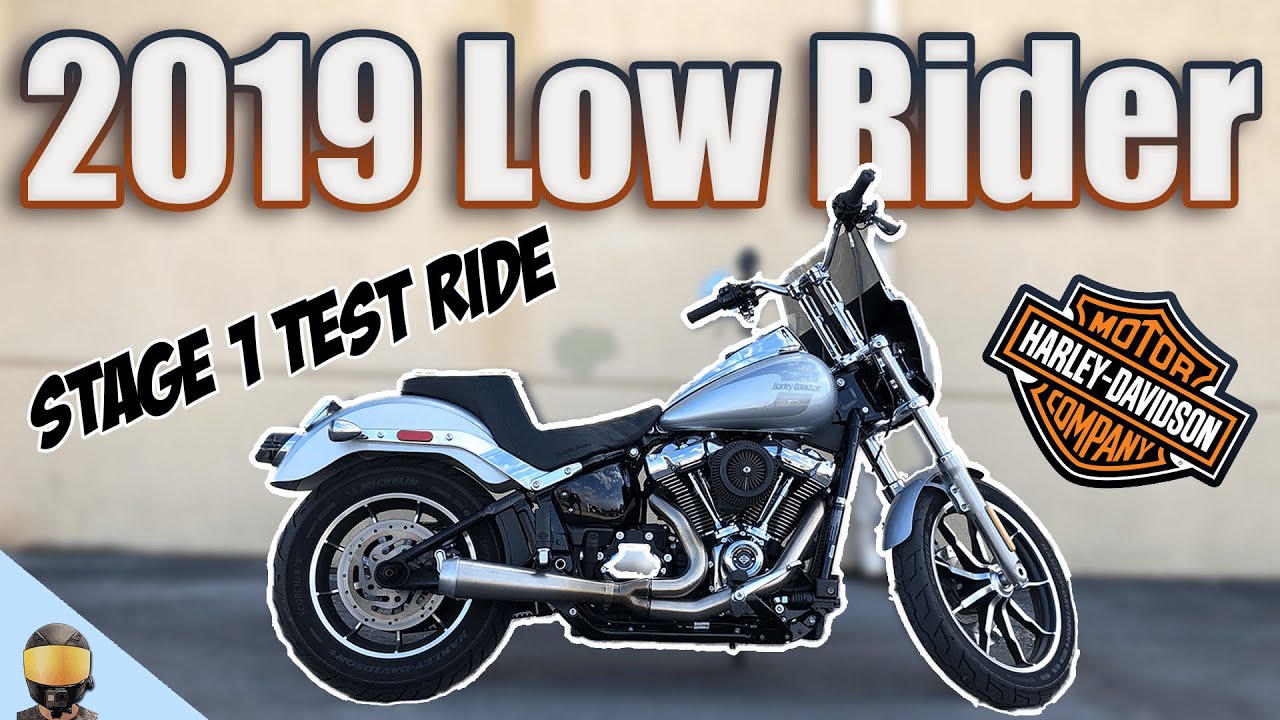 2019 Stage 1 Low Rider | FXLR | Test Ride and Review