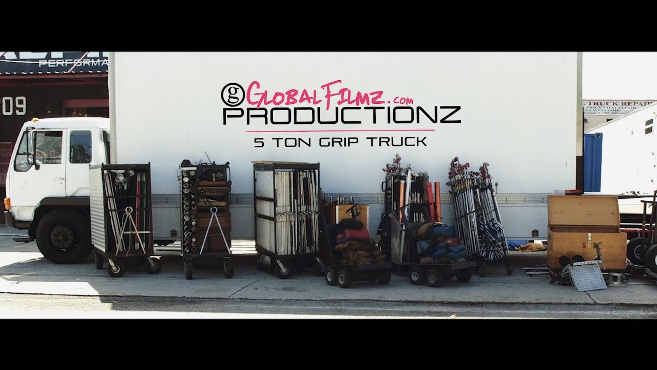 5 Ton Grip Truck Rental Miami Beach - Global Filmz