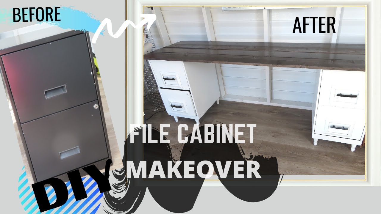 AMAZING and EASY DIY File Cabinet Makeover - PART 1 **YOU DONT WANT TO MISS**
