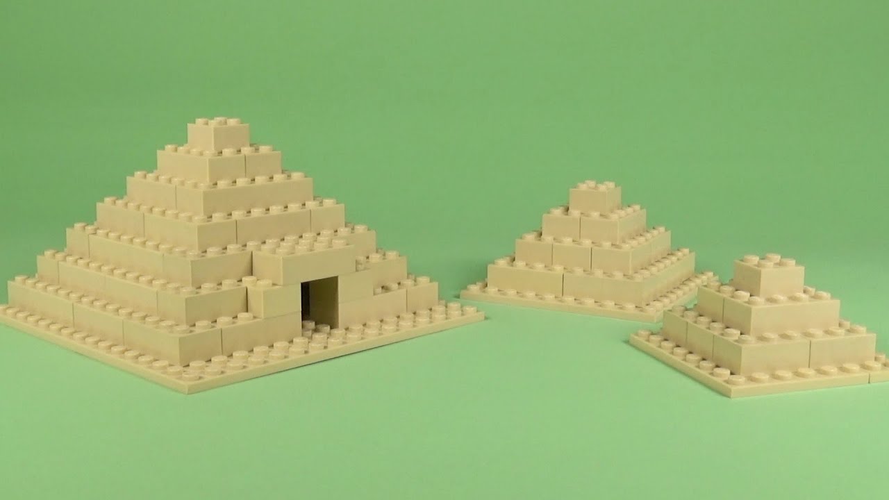 LEGO Pyramid 001 Building Instructions - Basic MOC 