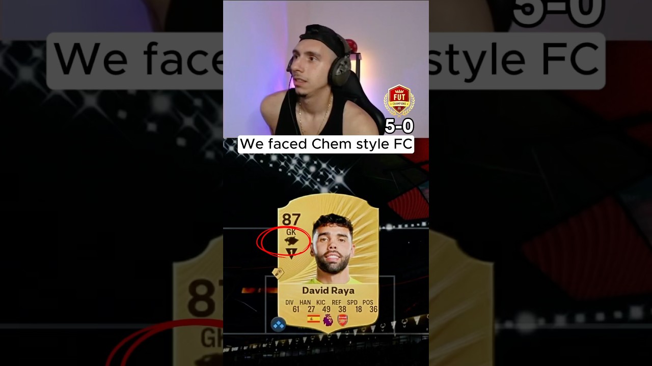 I faced Chemistry Style FC 💀 #fc26 #fut #futchamps #eafc