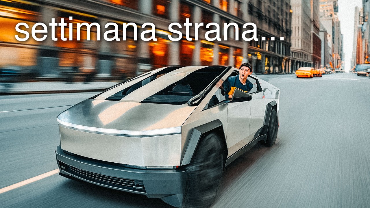 provo il TESLA Full SELF DRIVING a NEW YORK!
