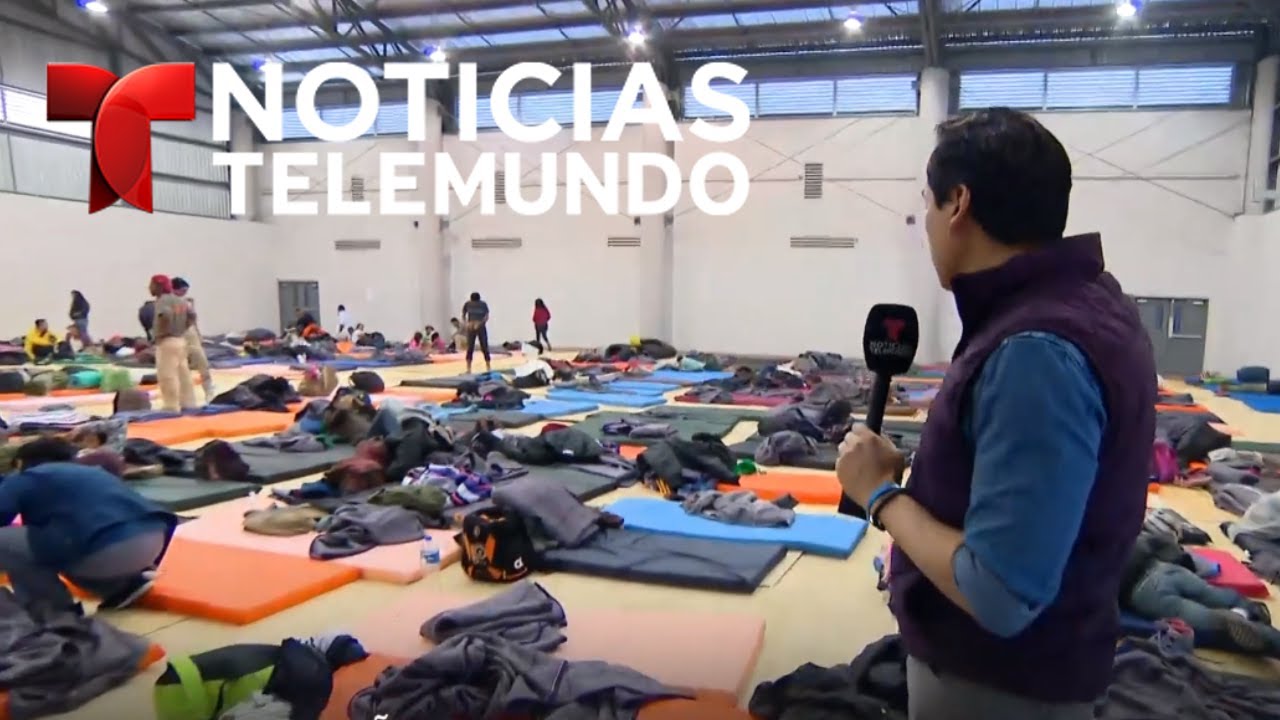 Tensión en Tijuana tras la llegada de la caravana migrante | Noticias Telemundo
