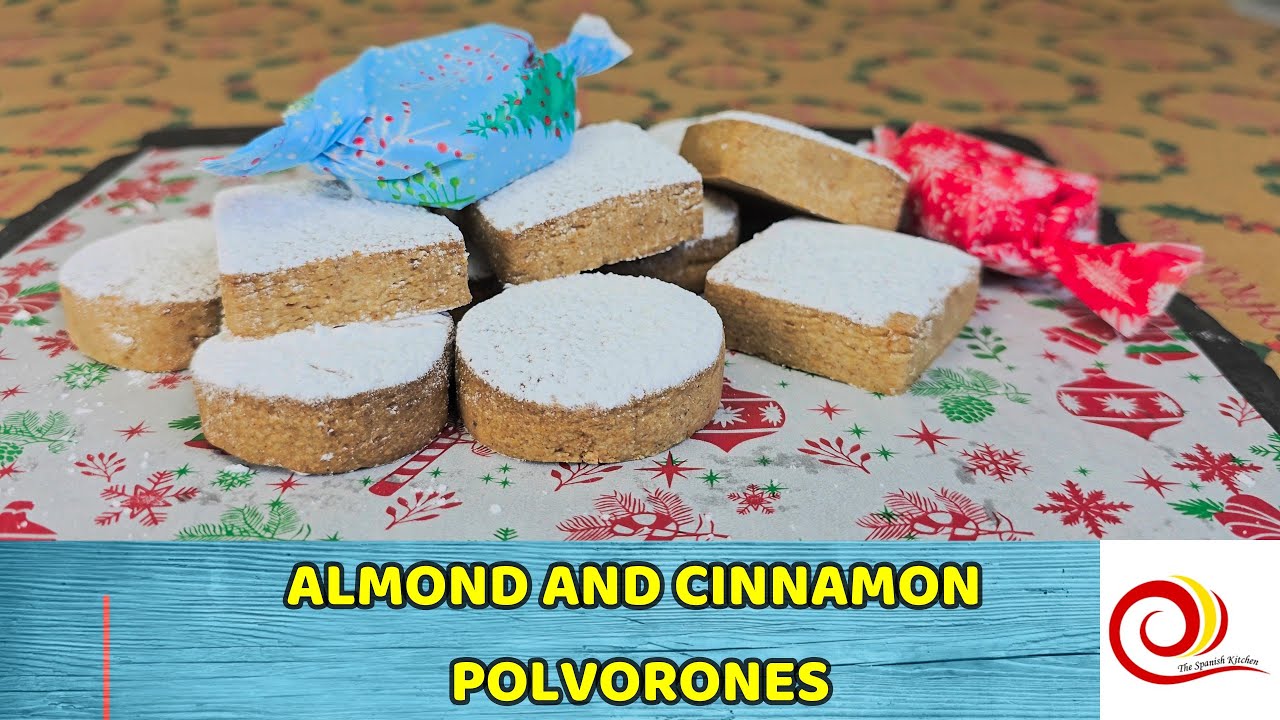 How to make TRADITIONAL ALMOND & CINNAMON POLVORONES – A Spanish Christmas Delight! 🎄