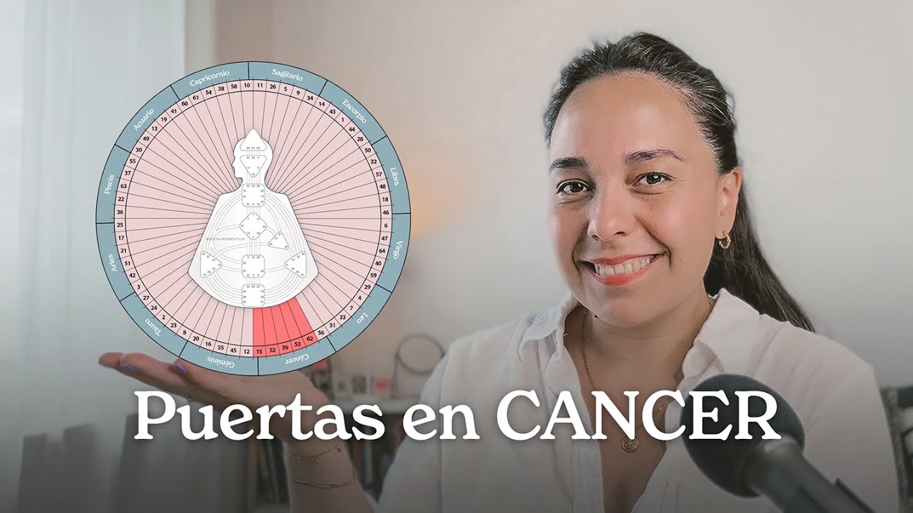 CÁNCER: Puertas del Diseño Humano (15, 52, 39, 53, 62)