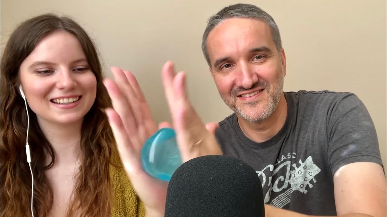 My Dad Tries ASMR!