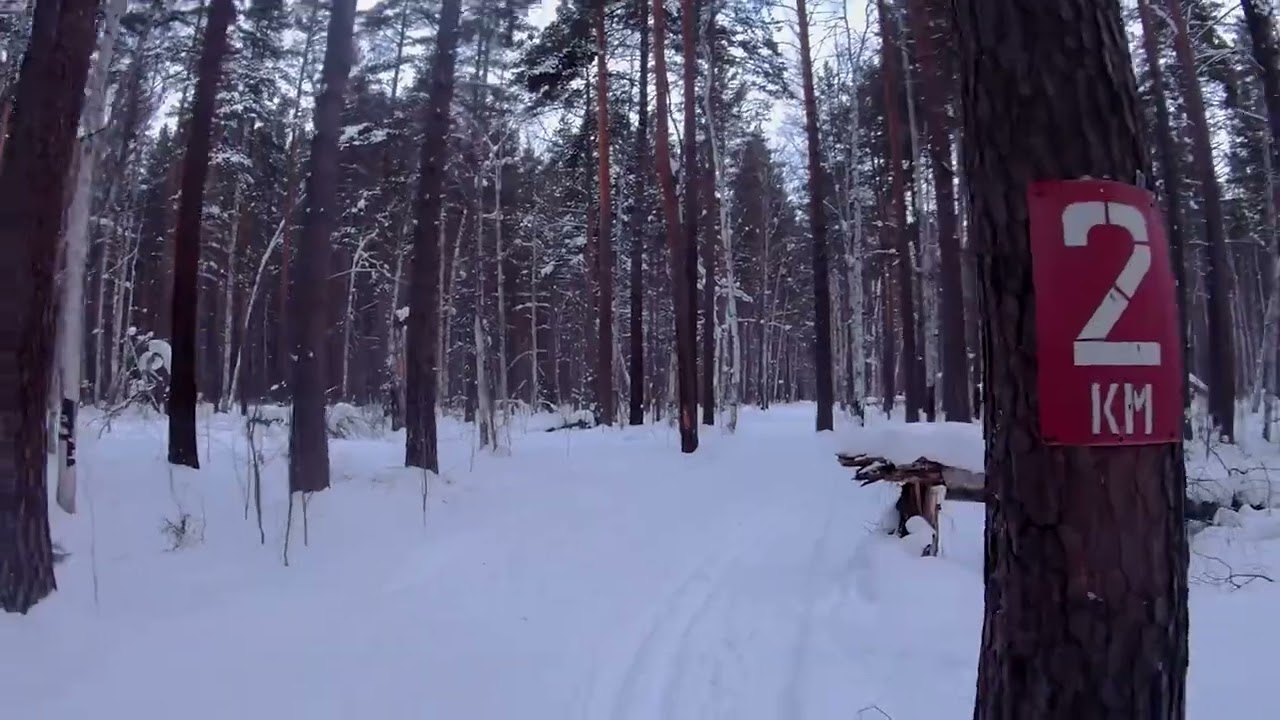 Февраль, людное место