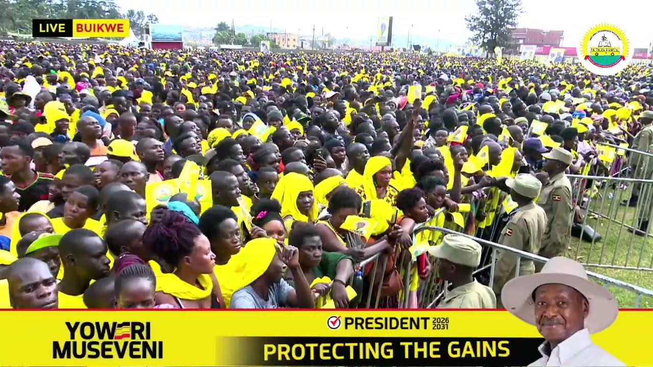 PRESIDENT MUSEVENI NRM CAMPAIGNS IN BUIKWE BUGANDA REGION