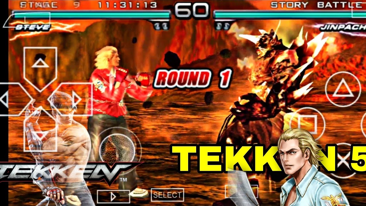 TEKKEN 5 || STEVE FOX || STORY BATTLE || ANDROID 🥊
