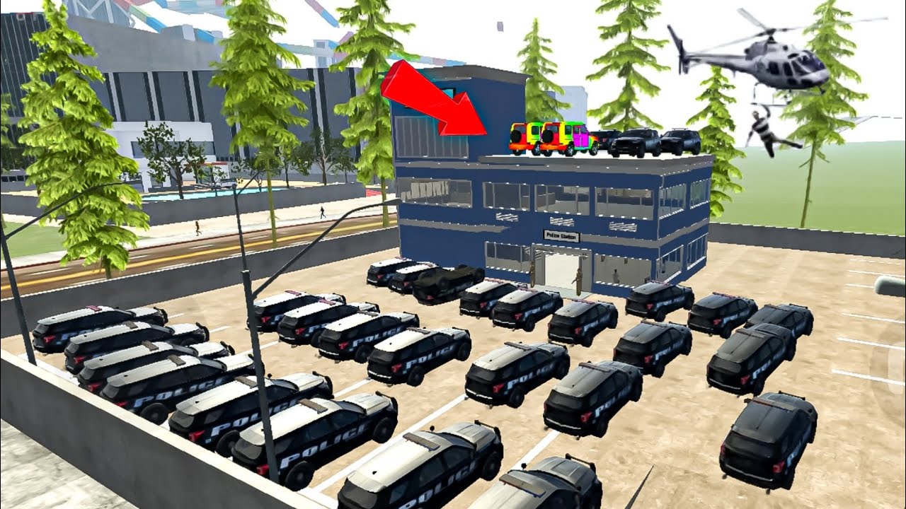 I Escaped With a Truck Full of Money From the Police Station 🔥 Car Games | Indian Bike Driving 3D