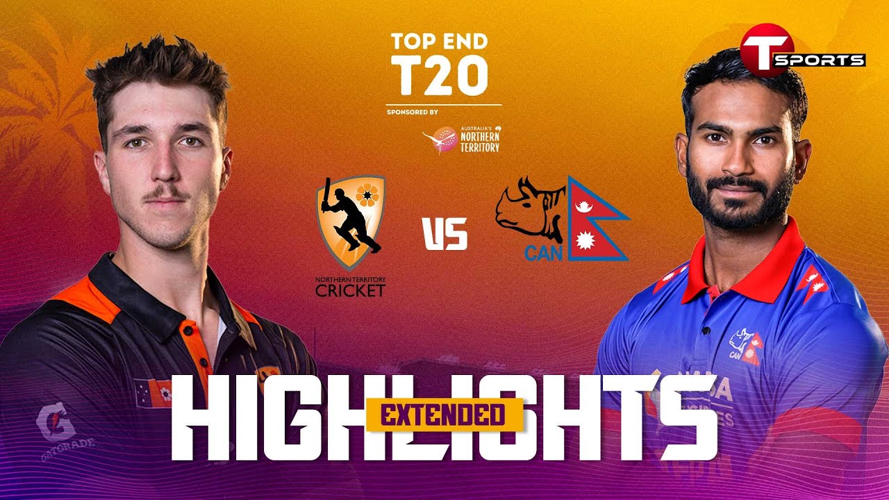 Extended Highlights | Northern Territory Strike vs Nepal | 5th Match | Top End T20