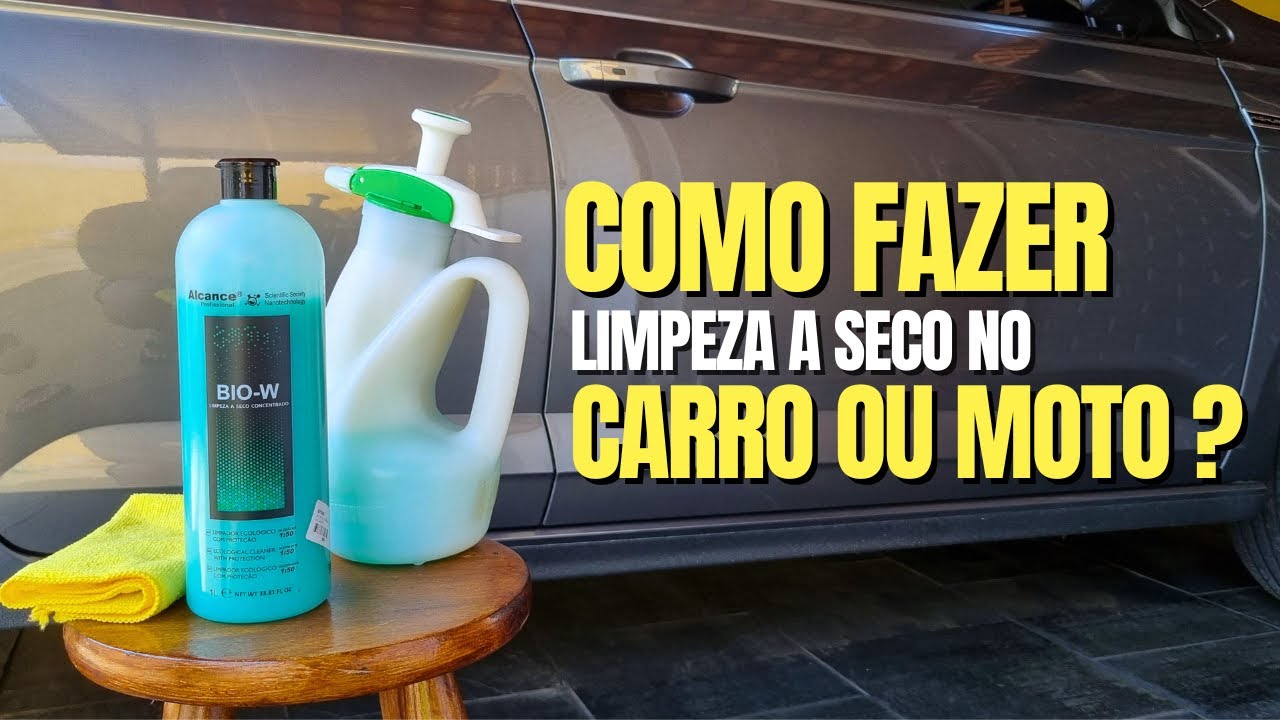 COMO FAZER LIMPEZA A SECO ?