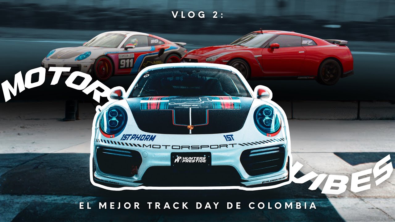 GASOLINA VS ELÉCTRICO? TRACK DAY MOTOR VIBES en el Autódromo de Tocancipa | HUNTERS PRESTIGE