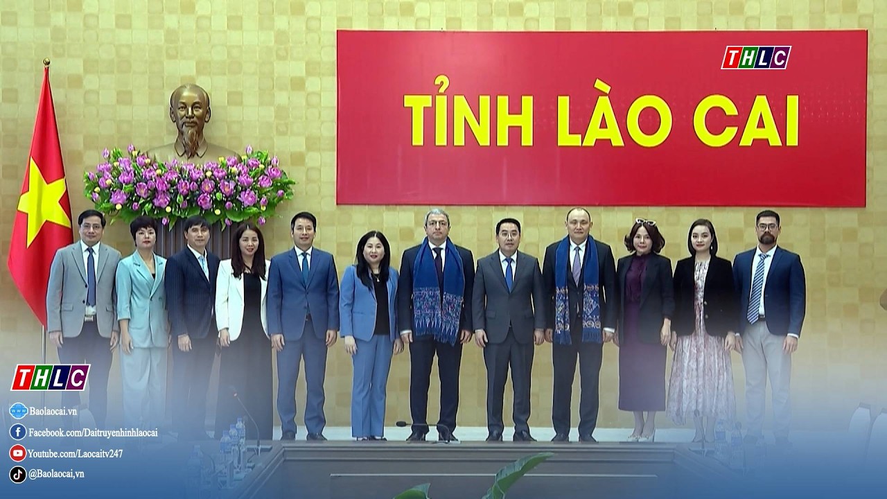 Chủ tịch UBND tỉnh Nguyễn Tuấn Anh tiếp đoàn ĐSQ Azerbaijan và ĐSQ Kazakhstan tại Việt Nam