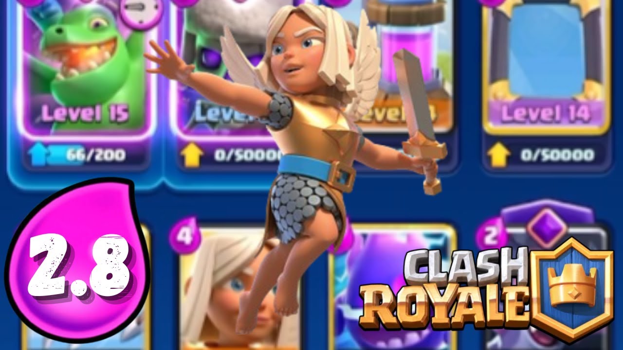 STACKING BATTLE HEALERS!!! (Battle Healer Cycle Deck) | Clash Royale