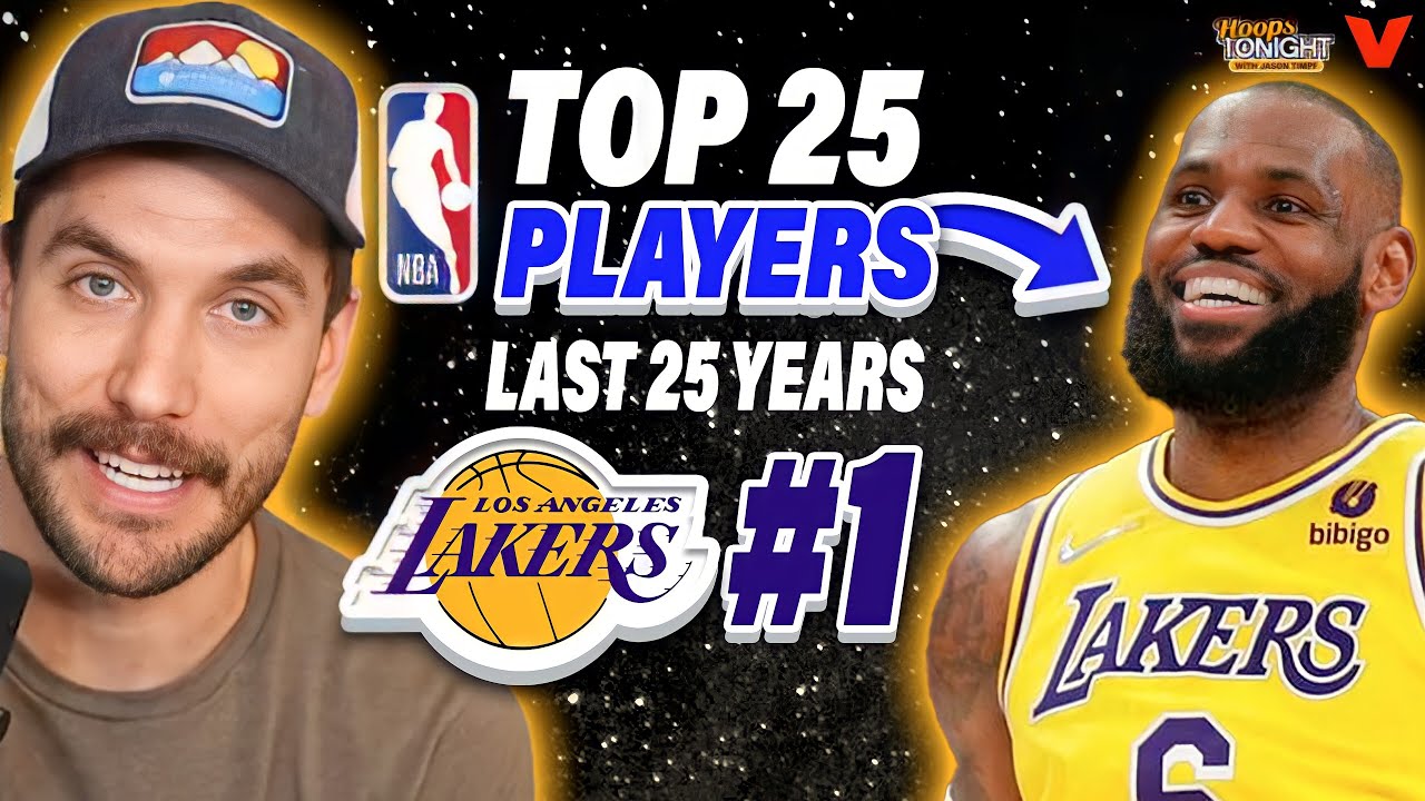 Top 25 Players of Last 25 Years: Why LeBron James has the best NBA career EVER | Hoops Tonight