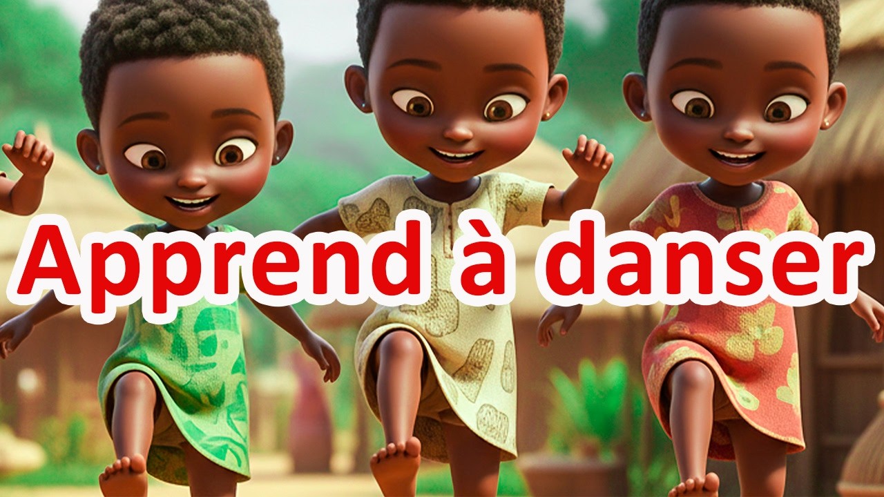apprendre a danser| B'ANGEL FRANÇAIS | Comptines avec bebe kameni | Bantu Angel Français.