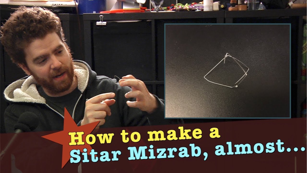 How to make a Sitar Mizrab, almost...