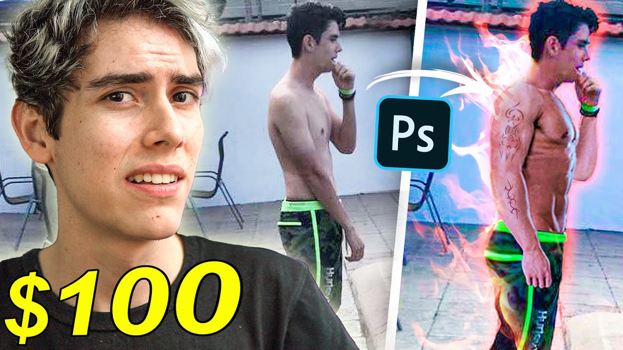 Puse a 100 personas a editarme por $100 en Photoshop