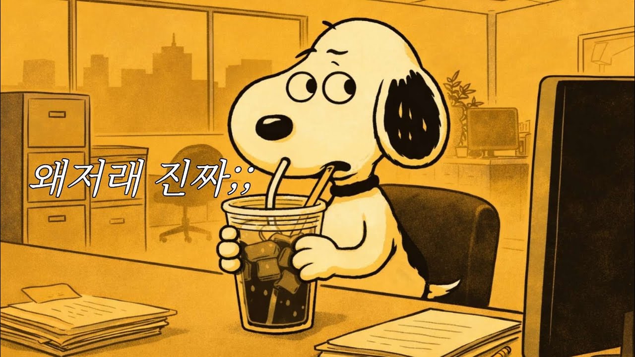 Playlist | 눈으로 욕하는 스누피 | work&jazz | 일할때 듣는 느좋 플리
