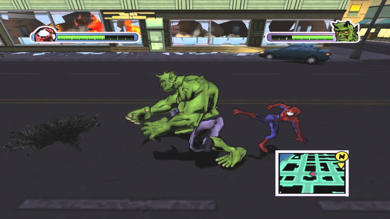 Ultimate Spiderman Walkthrough part 11 (Spidey vs Green Goblin)