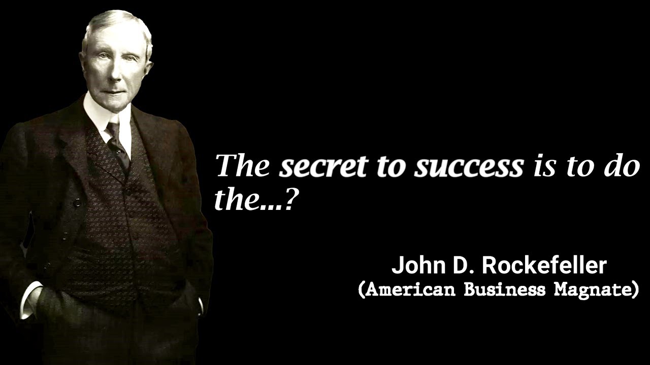 20 Fascinating Quotes About John D. Rockefeller