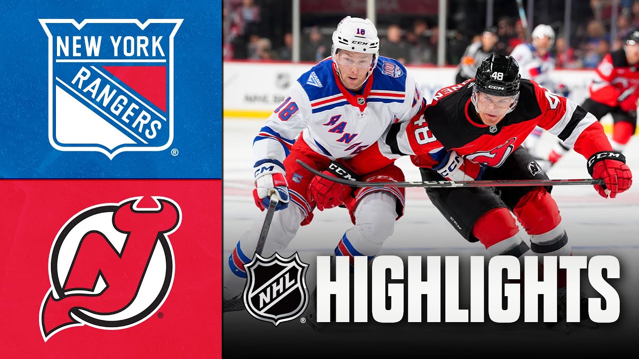 NHL Preseason Highlights | Rangers vs. Devils | September 21, 2025