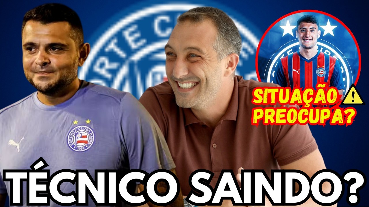 ALERTA NO BAHIA! Situação de Alejo Véliz preocupa? Técnico do Sub-20 pode sair #bbmp #ecbahia