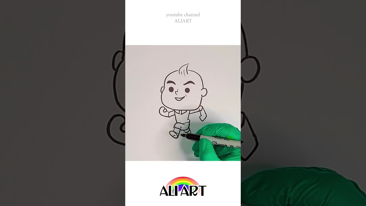 How to Drawing Tintin and Snowy #shorts