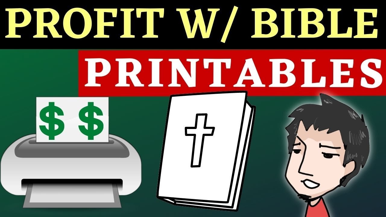 How To Make Money With Bible Printable Games And Activities On Etsy