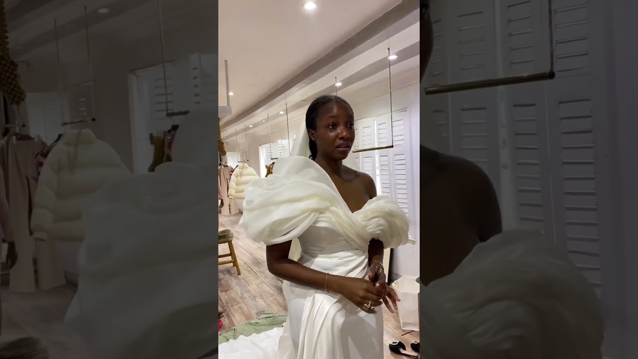 Beautiful Ini Okoye crying bride ❤️