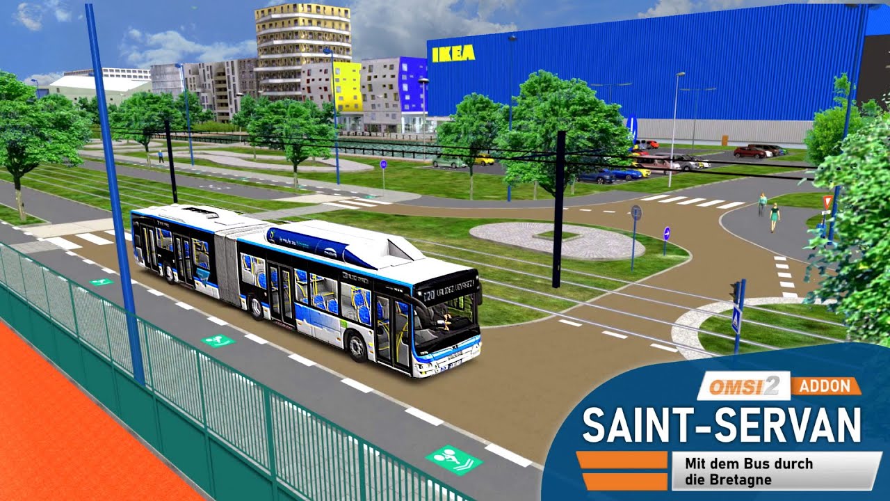 OMSI 2 Saint Servan | Linie C20 im neuen AddOn ☆ Let's Play OMSI 2 | #979