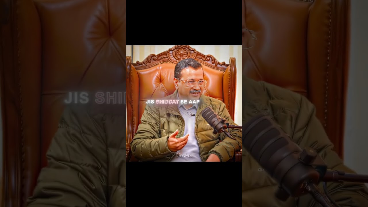 Podcast of Arvind Kejriwal | Arvind Kejriwal interview | #explore #podcast #youtube shorts