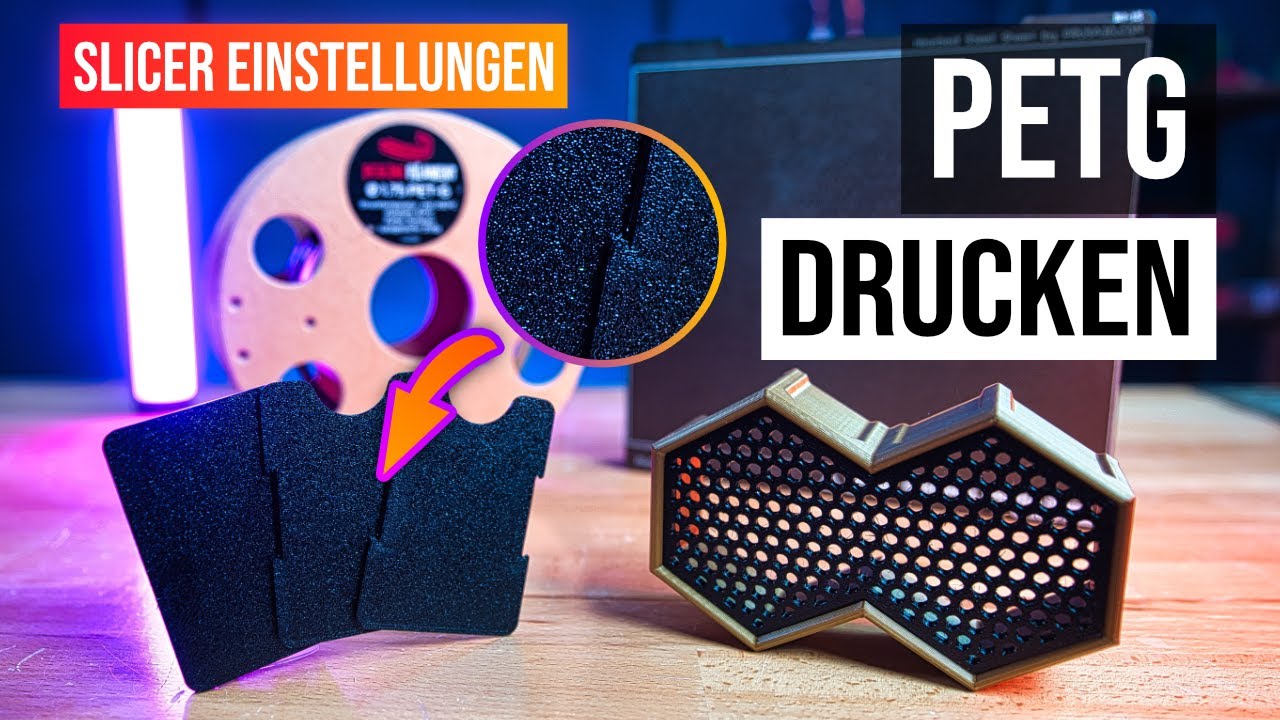 PETG Drucken   Slicing Einstellungen + LockCard Reaction