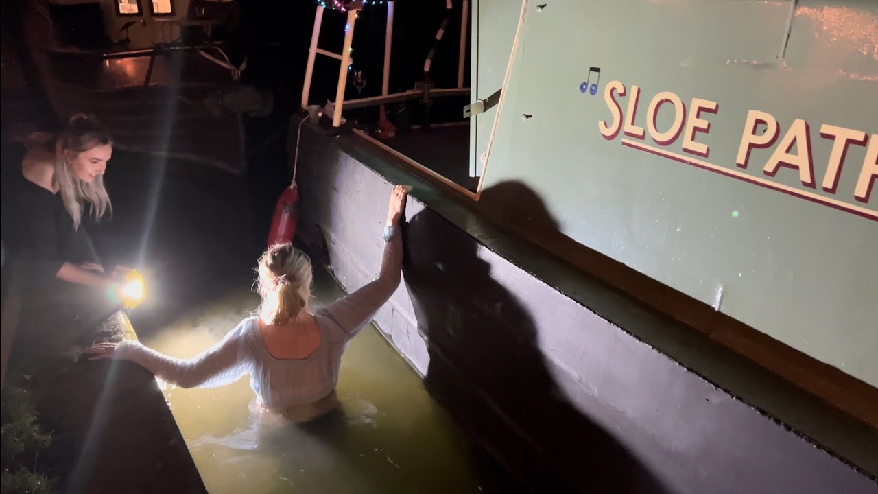 341. Girl overboard !!! Beer Festival by Narrowboat