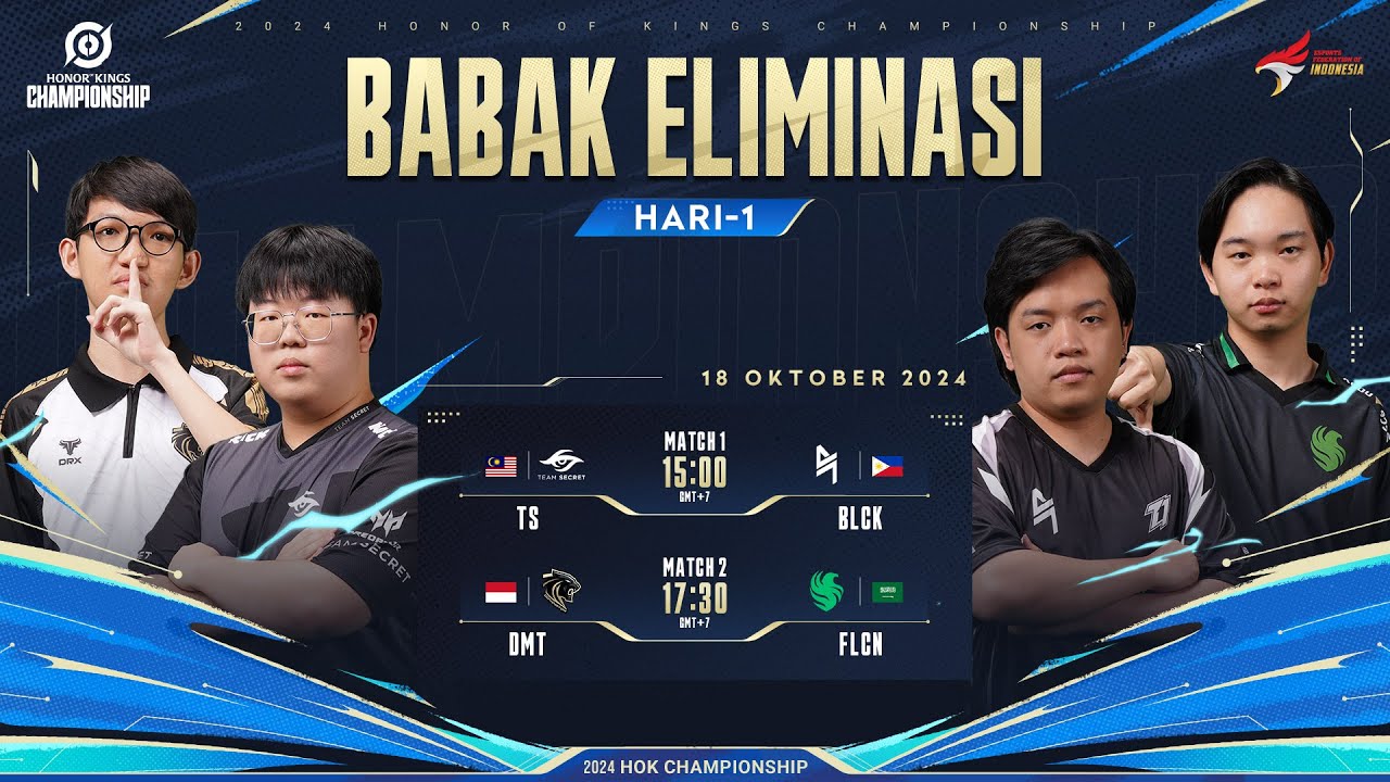 [ID] 2024 Honor of Kings Championship Knockout Stage Hari 1
