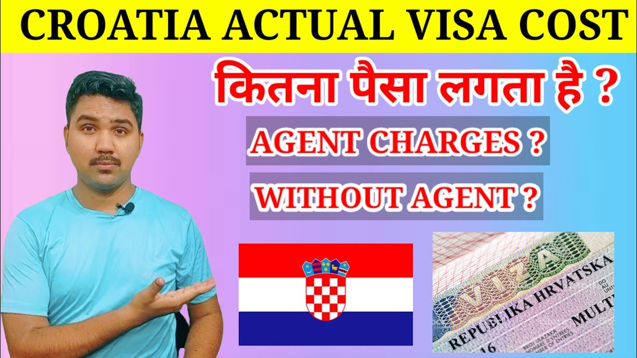 Croatia 🇭🇷 Actual Visa Cost || Croatia Visa Within 2 lakh 😱 || @Travelingeuro