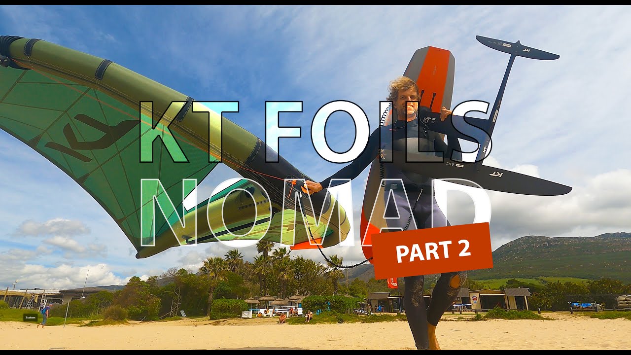 Обзор KT Foils для вингфойлинга, часть 2 — линейка Nomad