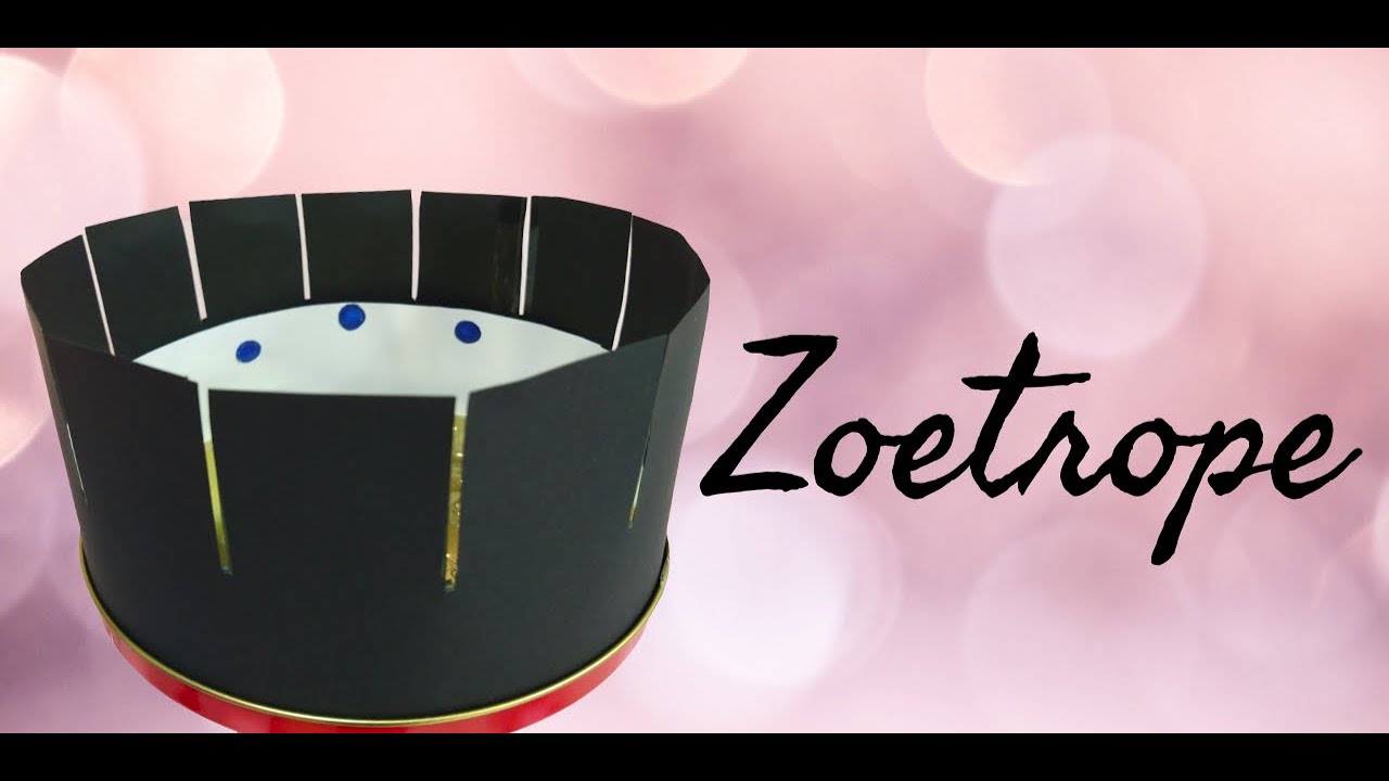 DIY Zoetrope || Optical Toy ||