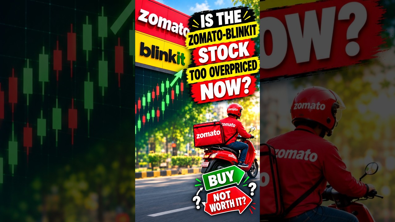 Should you buy Zomato's stock or is it overpriced now? #eternal #zomato #blinkit #stockmarket