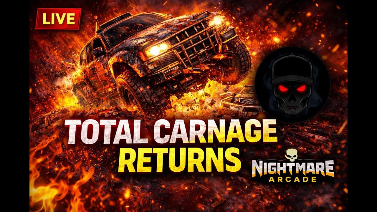 Carmageddon: Rogue Shift | TOTAL CARNAGE RETURNS | Nightmare Arcade LIVE