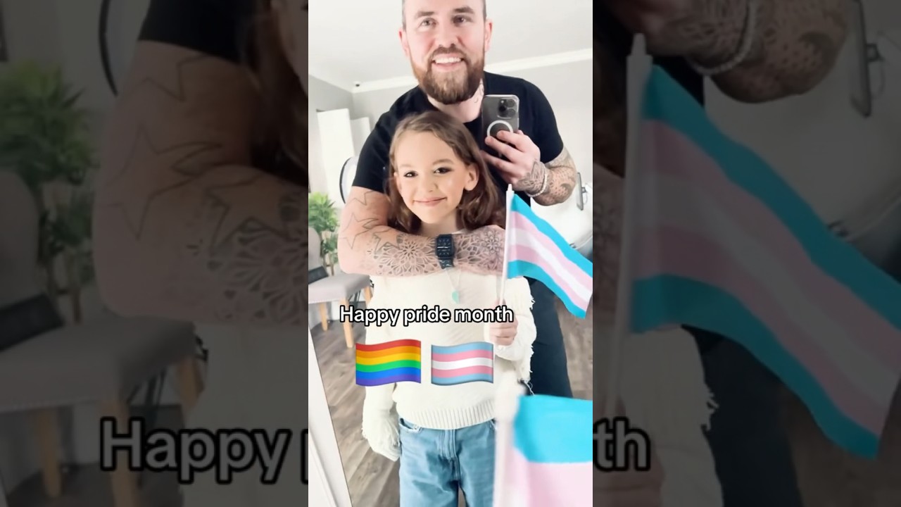 Support trans kids 🏳️&zwj;⚧️🏳️&zwj;🌈❤️ #shorts #trans #pride