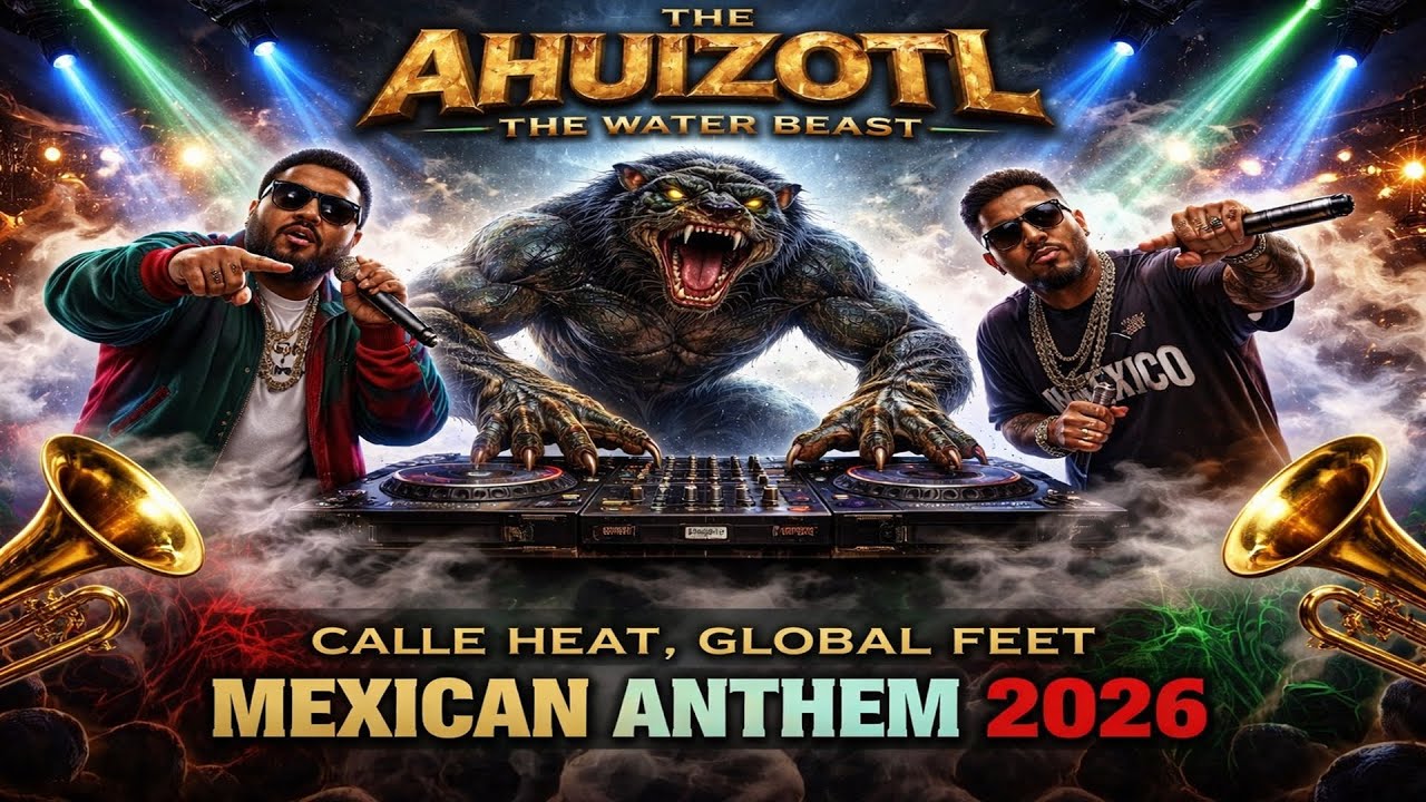 AHUIZOTL — The Aztec Water Beast That Pulls You Under | Epic Mexican Mythic Dance Anthem